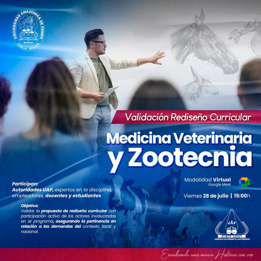 VALIDACION DEL REDISEÑO CURRICULAR MEDICINA VETERINARIA Y ZOOTECNIA